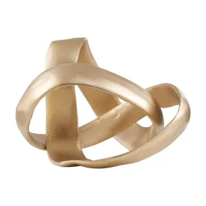 Prato Gold Knot Sculpture