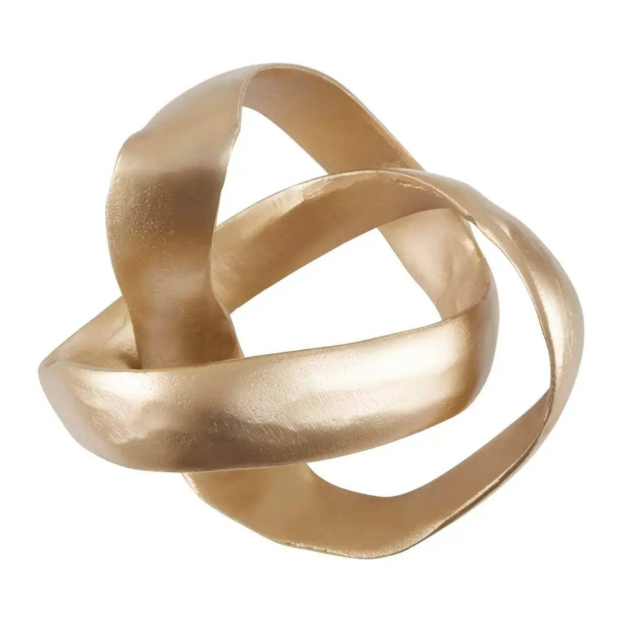 Prato Gold Knot Sculpture