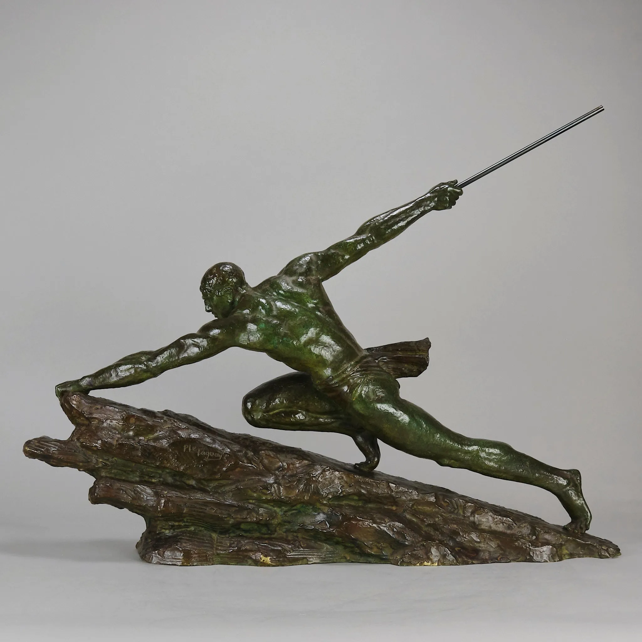 "Athlete with Spear" by Pierre le Faguays