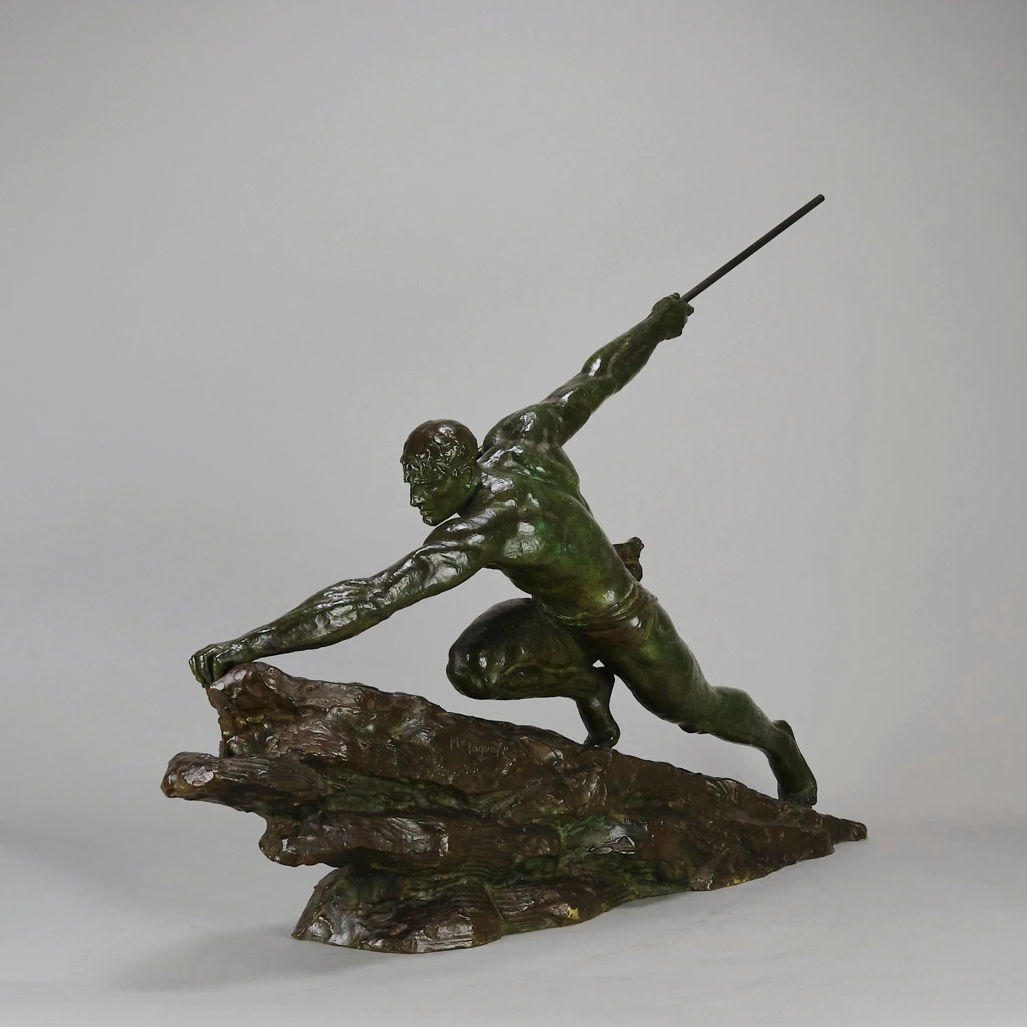 "Athlete with Spear" by Pierre le Faguays