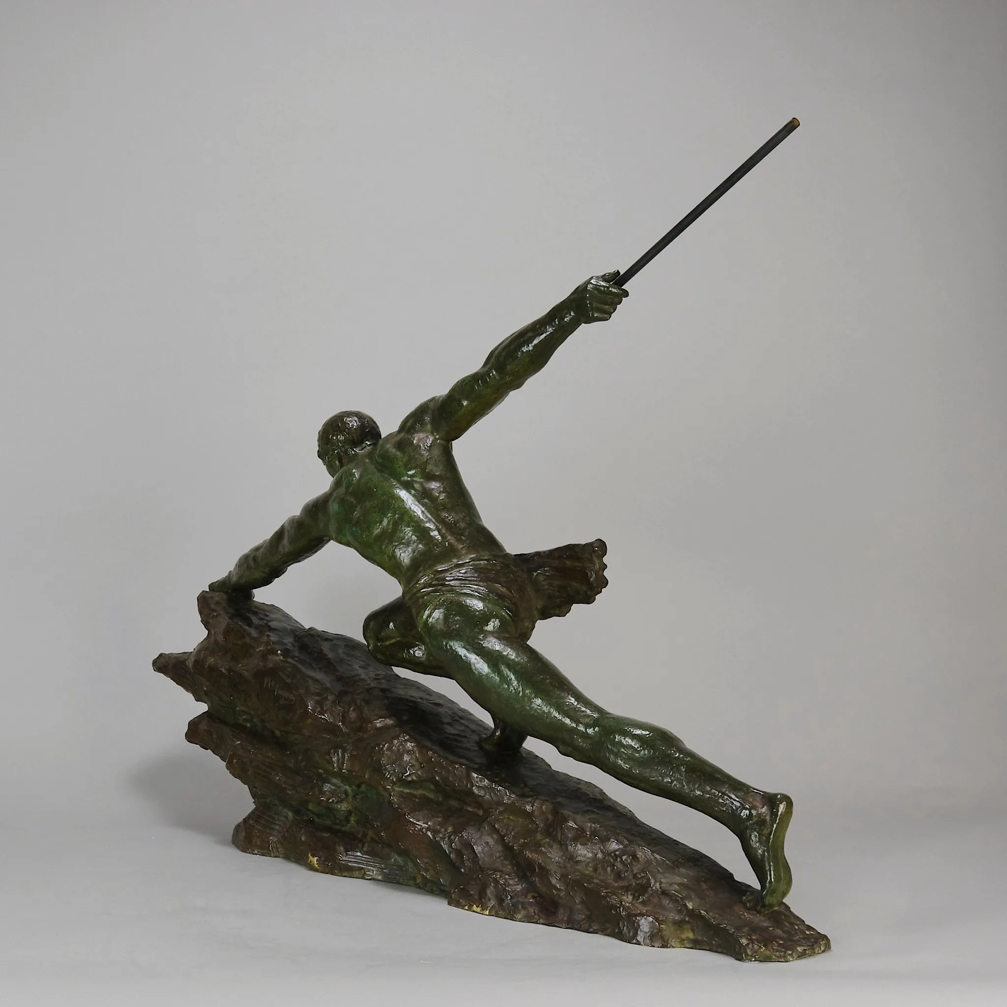 "Athlete with Spear" by Pierre le Faguays