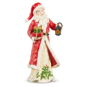 Raz Imports 2023 Heartfelt Holiday 12" Santa With Gifts