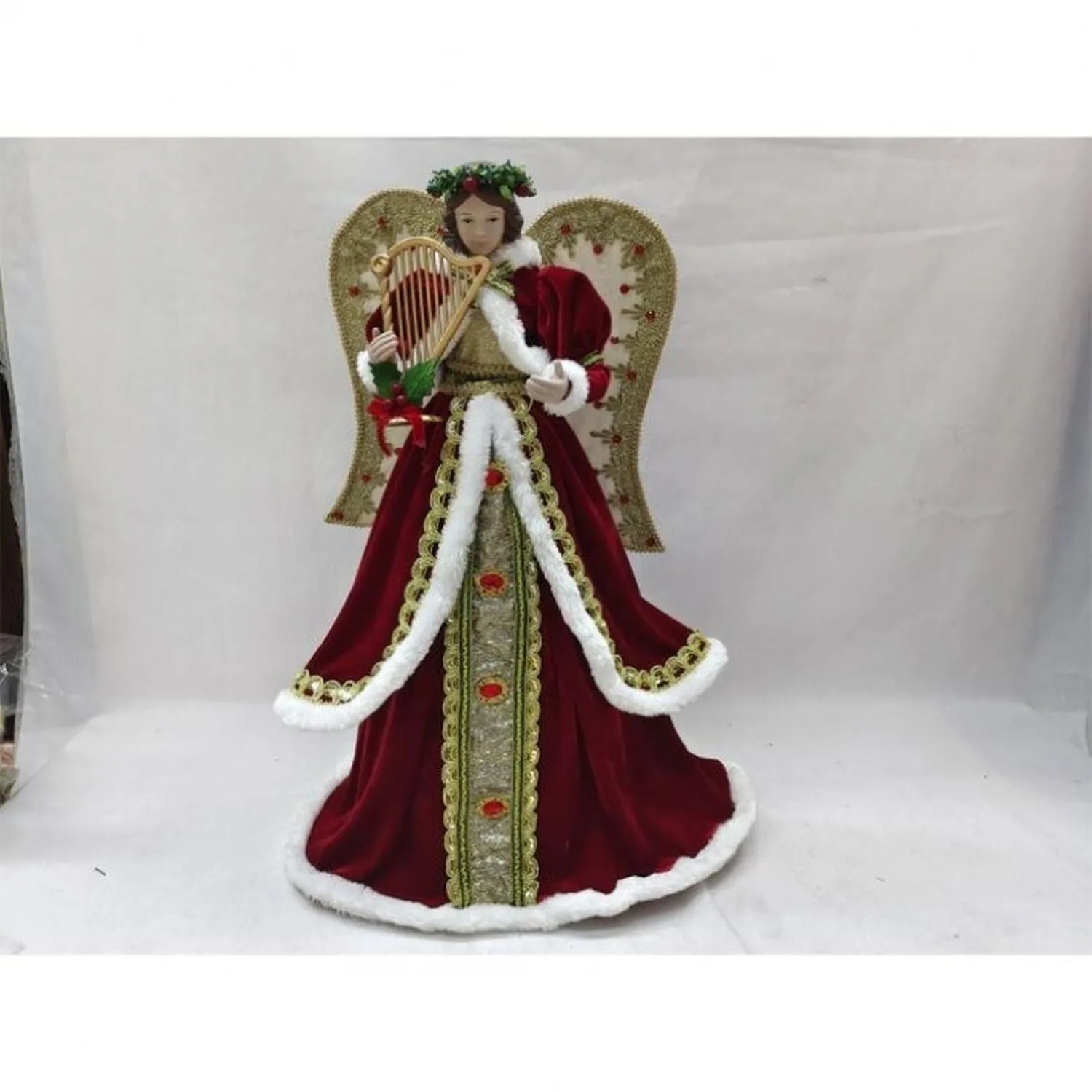 Regency International 24" Velvet Angel W/Jeweled Wings