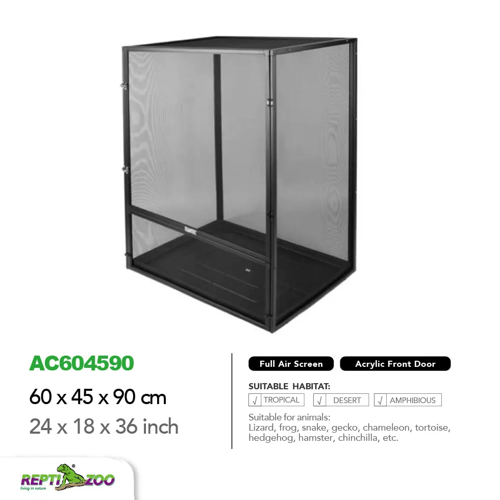 REPTIZOO Aluminum Screen Cage AC Series