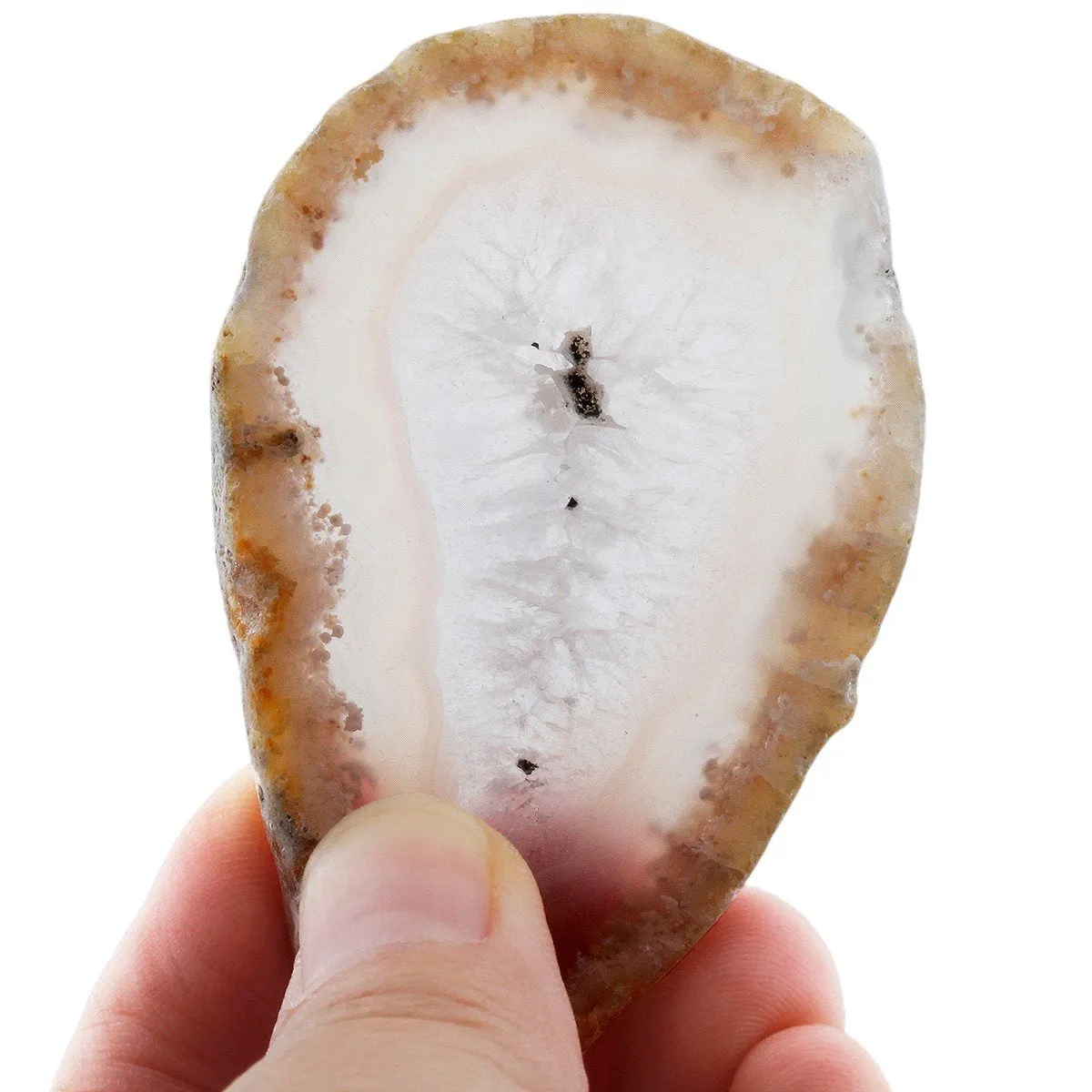 rockcloud 10 Pcs Agate Light Table Slices, Healing Crystals Geode Stones,Irregular Home Decoration Jewelry Making,Natural Color