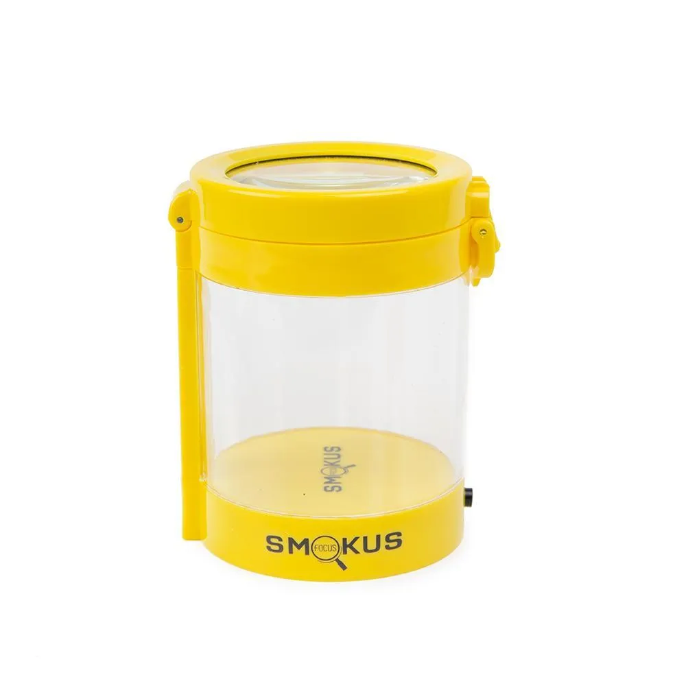 SALE!! Smokus Focus - The Middleman Magnifying LED Storage Jar / Stash Container