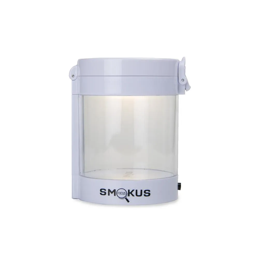 SALE!! Smokus Focus - The Middleman Magnifying LED Storage Jar / Stash Container