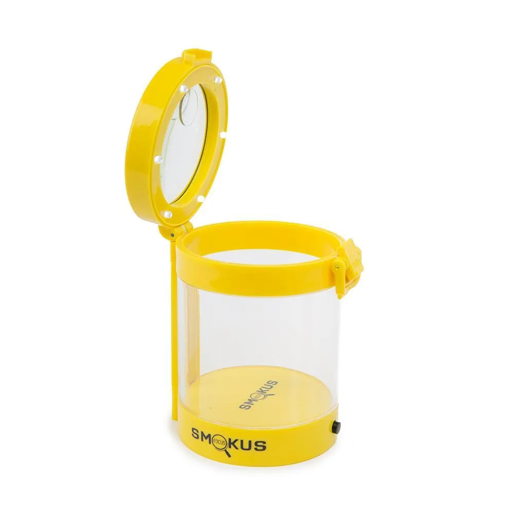 SALE!! Smokus Focus - The Middleman Magnifying LED Storage Jar / Stash Container