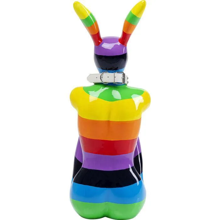 Sitting Rabbit Rainbow 80 Deco Figurine