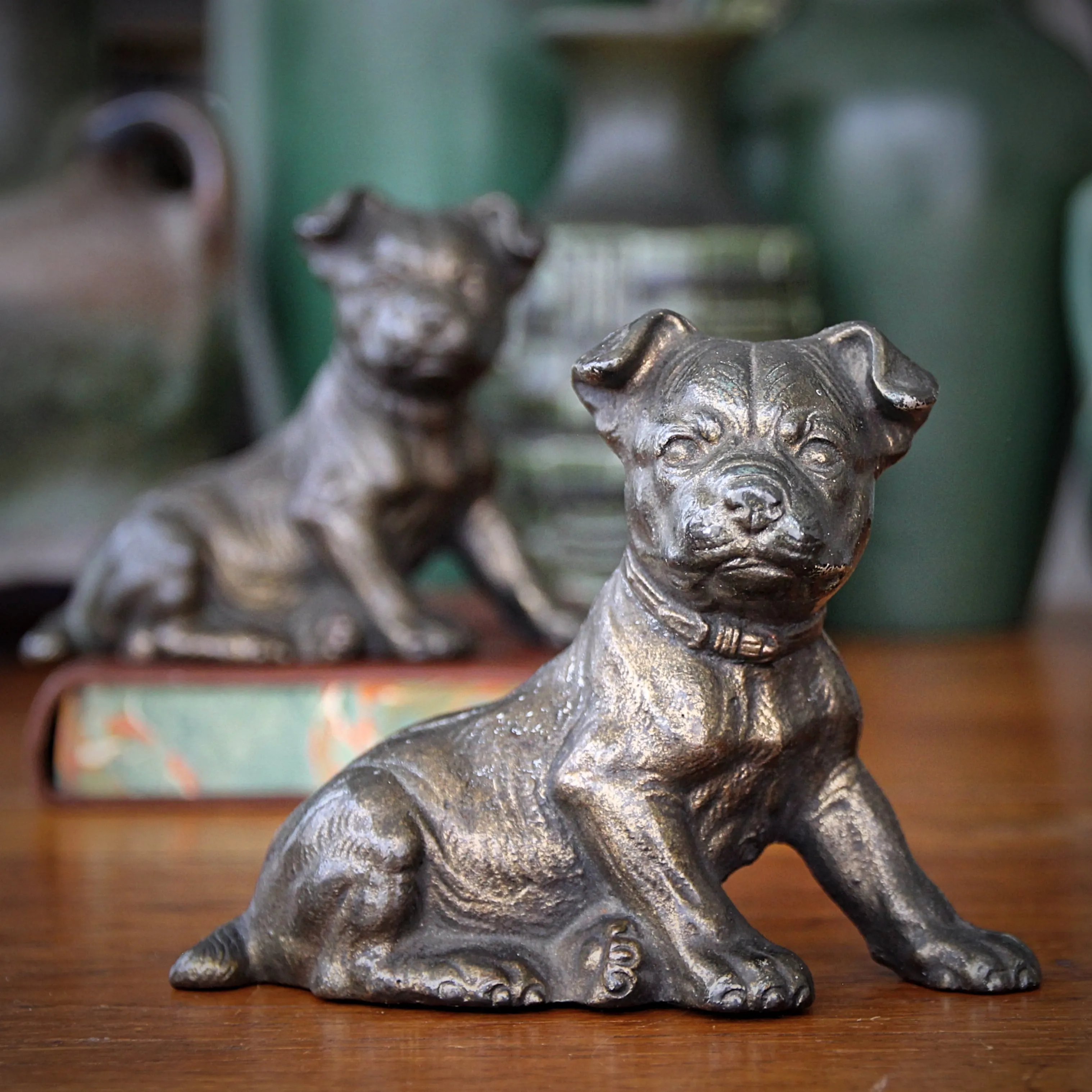 Terrier Puppy Bookends