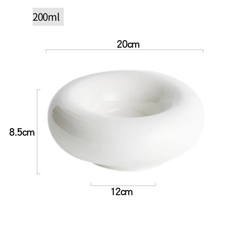 The New Artistic Conception Insulation Dish Ceramic Personality