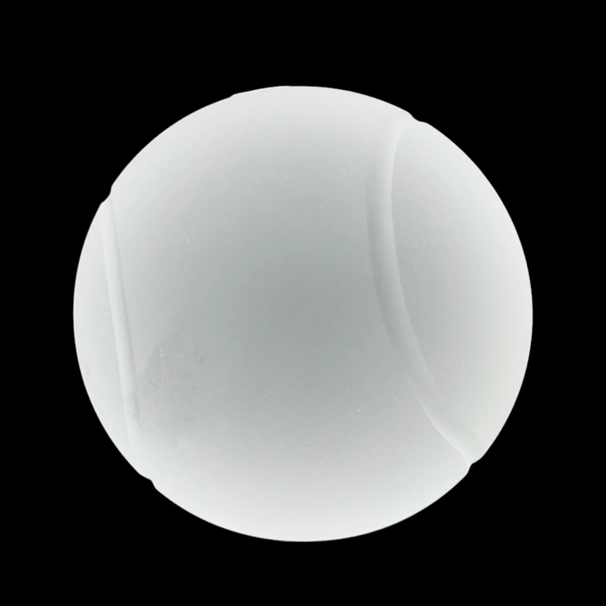 tiffany & co frosted crystal Tennis ball paperweight