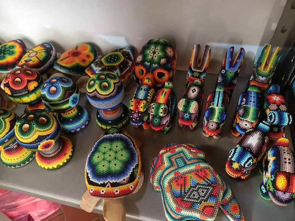 Wixarika Huichol Beaded Art - 12 Small Figures Wholesale