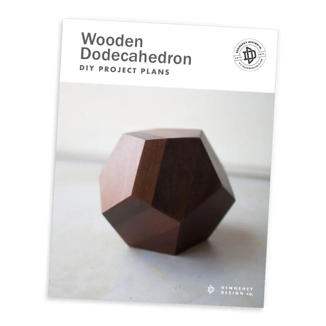 Wooden Dodecahedron DIY Project Plans